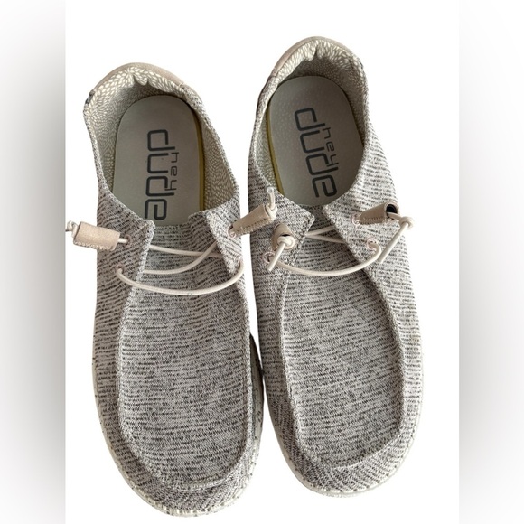 HEY DUDE WOMENS WENDY STRETCH SOX SLIP ON SNEAKER Size 11 - Picture 1 of 6